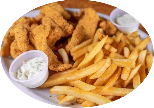 Catfish with Fries
