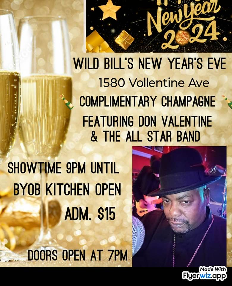 Wild Bill’s New Years Eve 2023